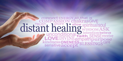 Distance energy healing session